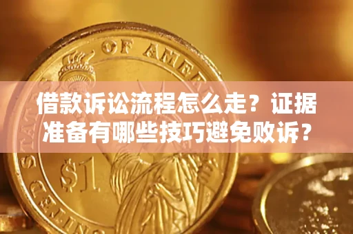 济南借款诉讼流程怎么走？证据准备有哪些技巧避免败诉？