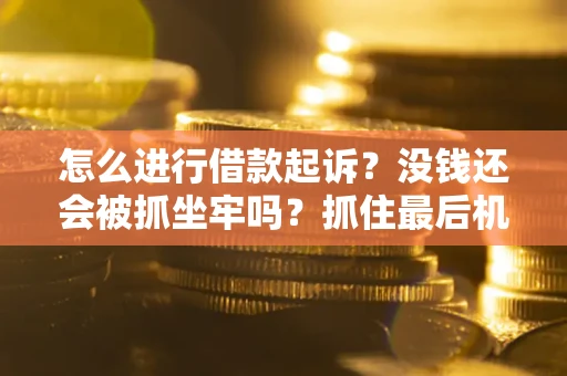 济南怎么进行借款起诉？没钱还会被抓坐牢吗？抓住最后机会！