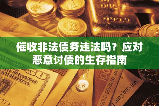 济南催收非法债务违法吗？应对恶意讨债的生存指南