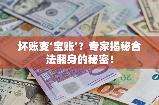 济南坏账变‘宝账’？专家揭秘合法翻身的秘密！