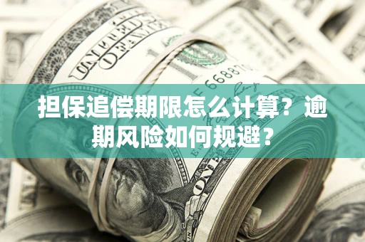 济南担保追偿期限怎么计算？逾期风险如何规避？