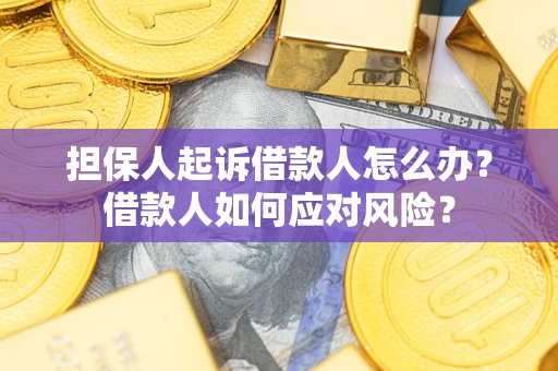 济南担保人起诉借款人怎么办？借款人如何应对风险？