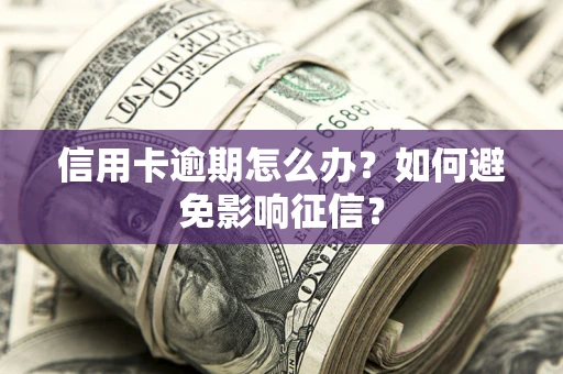 济南信用卡逾期怎么办？如何避免影响征信？