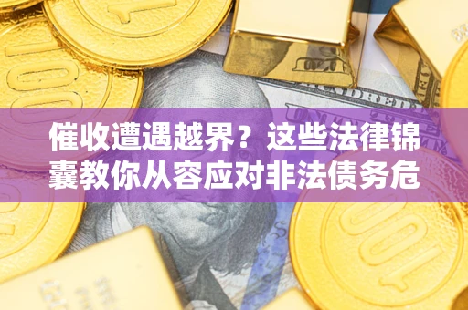济南催收遭遇越界？这些法律锦囊教你从容应对非法债务危机