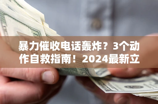 济南暴力催收电话轰炸？3个动作自救指南！2024最新立案标准全解析